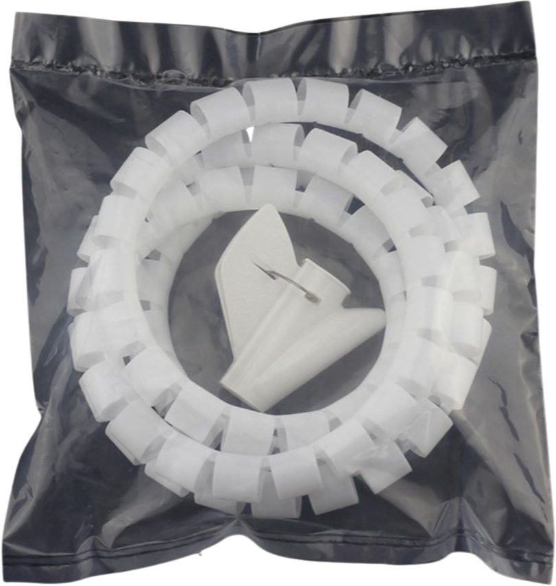 

Organizer maskownica do kabli Ø15mm x 2m z klipem