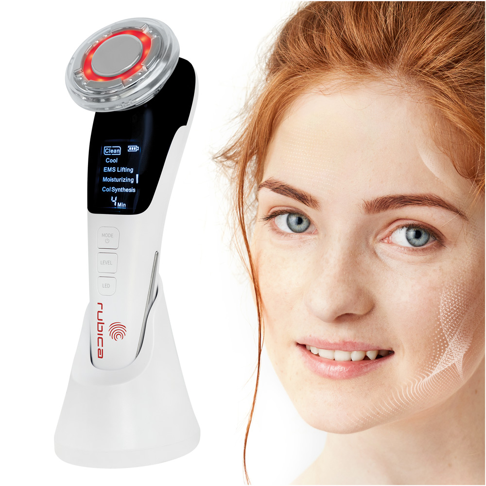 Mezoterapia Bezigłowa Masażer Ems 5w1 Lifting Masażer Twarzy Bezprzewodowy