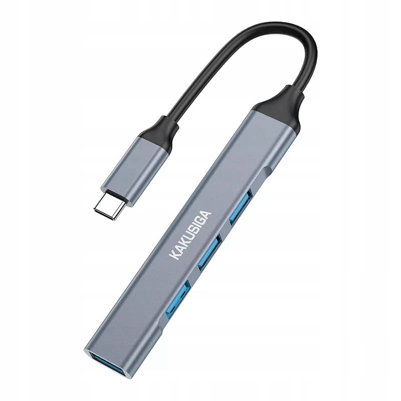 

Adapter Rozdzielacz Usb-c Typ C 4xUSB Do Komputera
