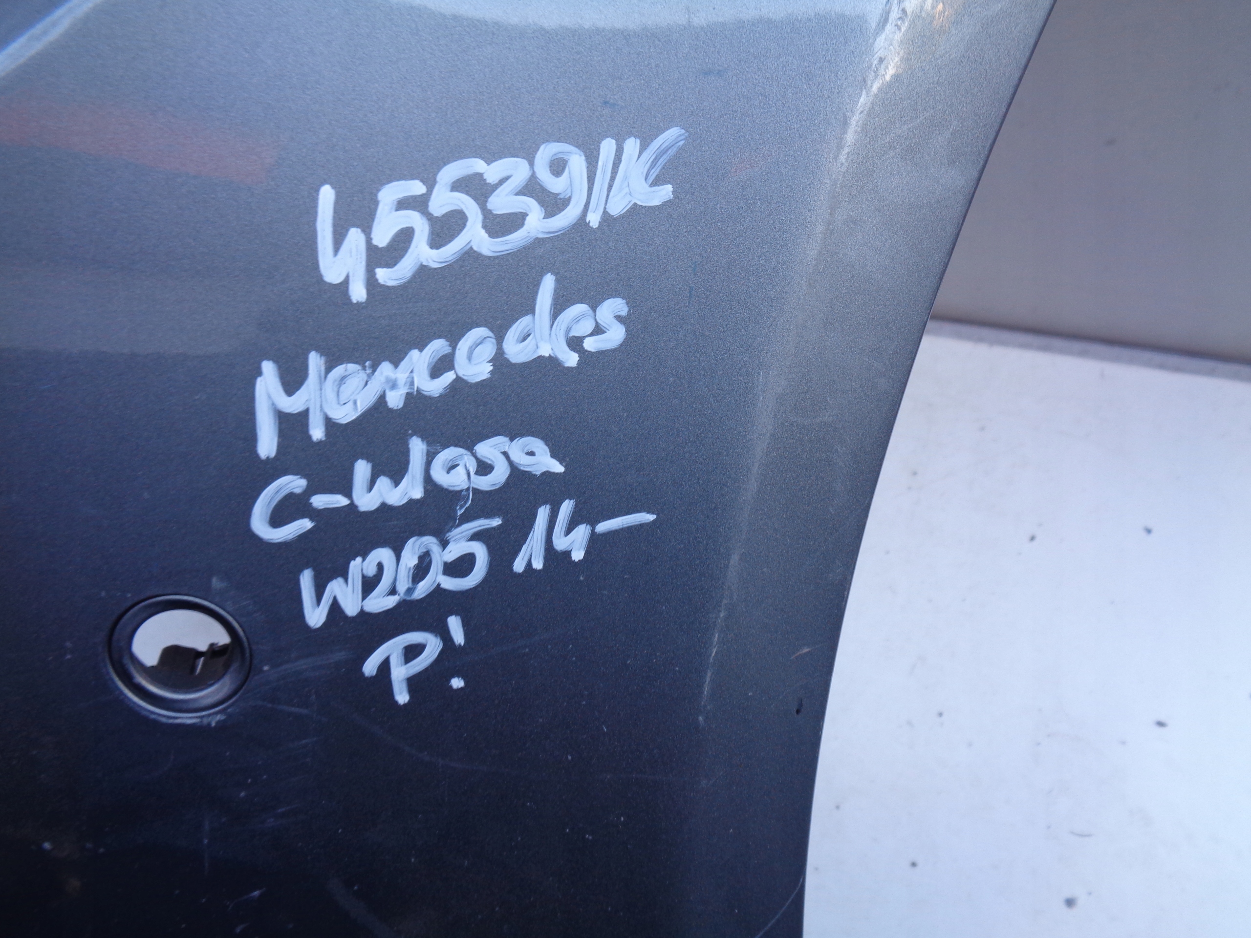 front bumper MERCEDES C-KLASA W205 14- NR 45539