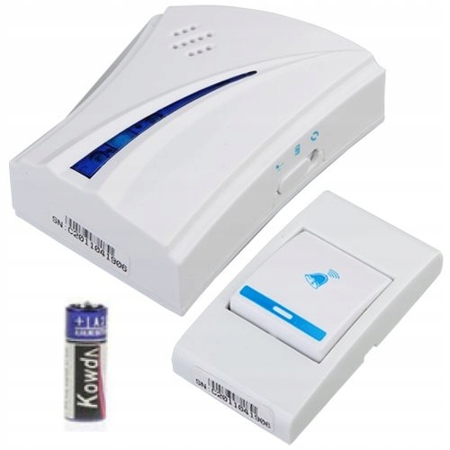 

Dzwonek Do Drzwi Bezprzewodowy 32 Melodie Bateria