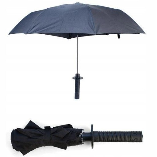 UMBRELLA FOR A MAN, MINI SAMURAI SWORD Marka bez marki