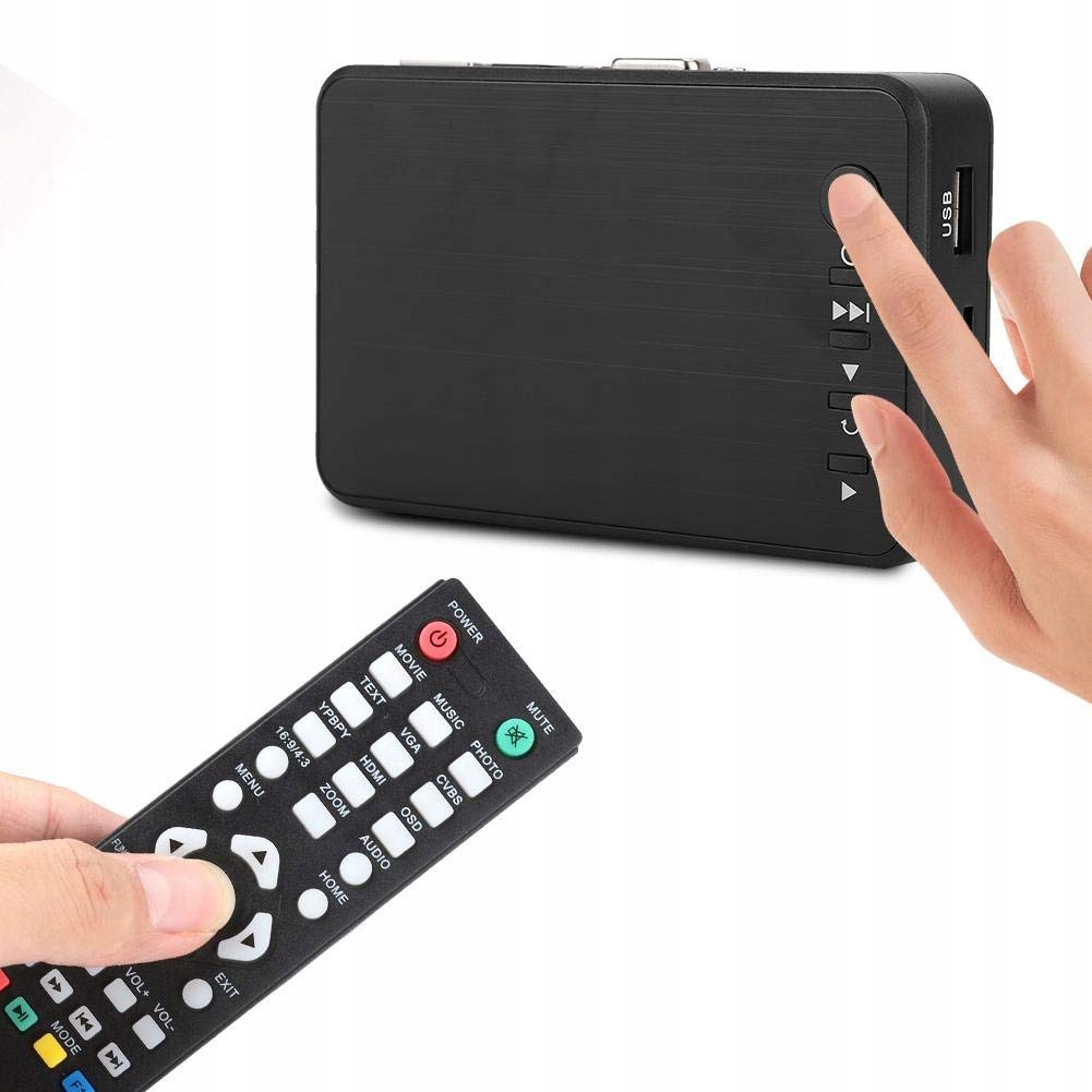 Ashata Odtwarzacz multimedialny HDMI, cyfrowy Marka inna