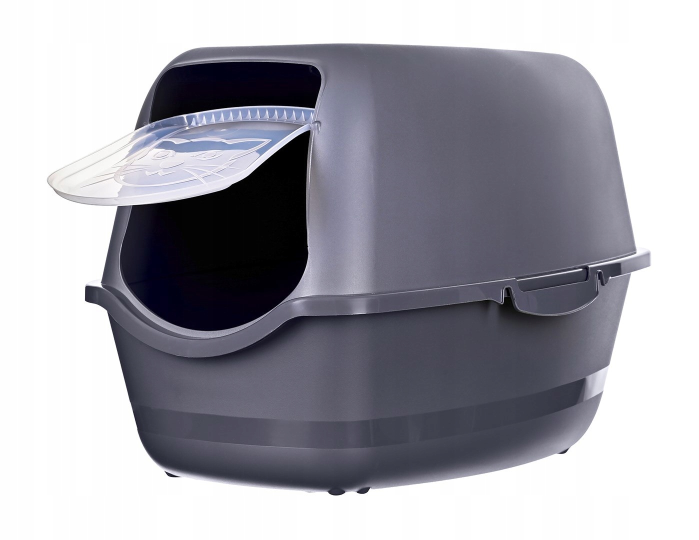 Levně Diamentiq Baya antracit toaleta pro kočky