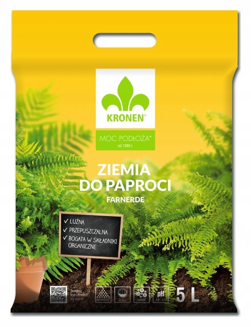

Ziemia do paproci 5 l Kronen