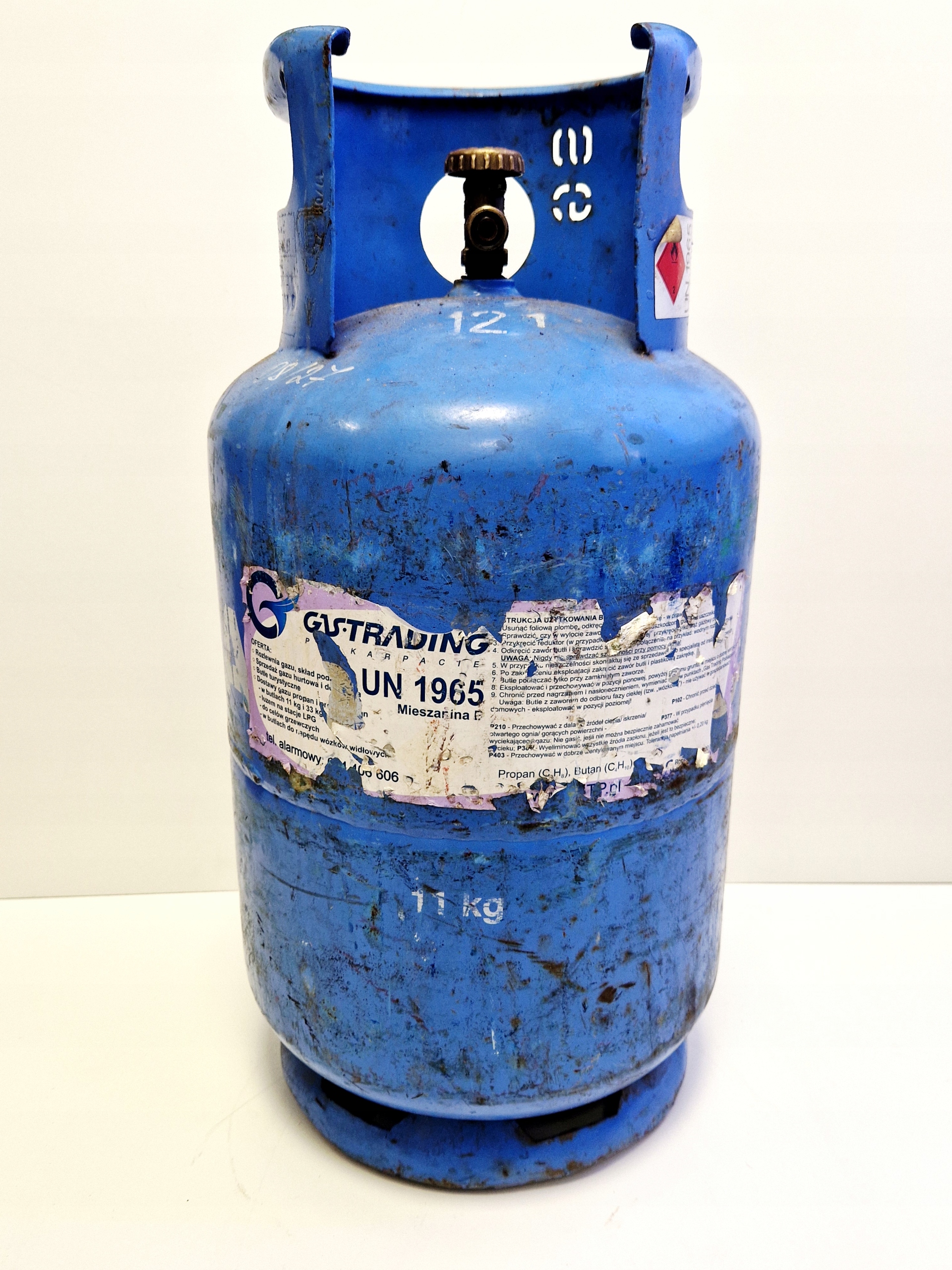 Pusta butla gazowa 11kg 720/26