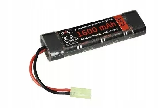 Akumulátor NiMH 9,6V 1600 mAh