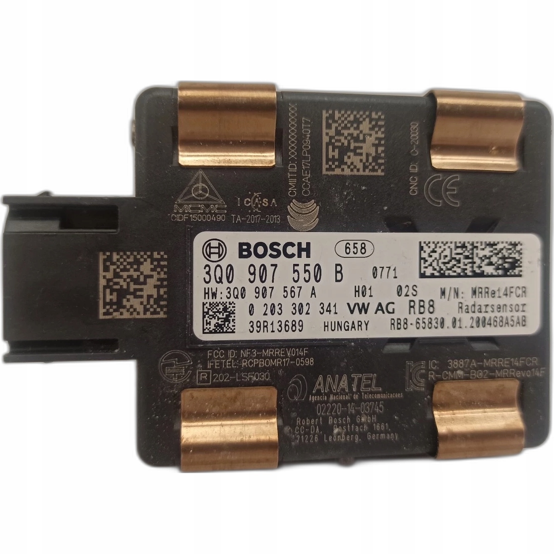 РАДАР DISTRONIC AUDI VW SKODA SEAT 3Q0907550B
