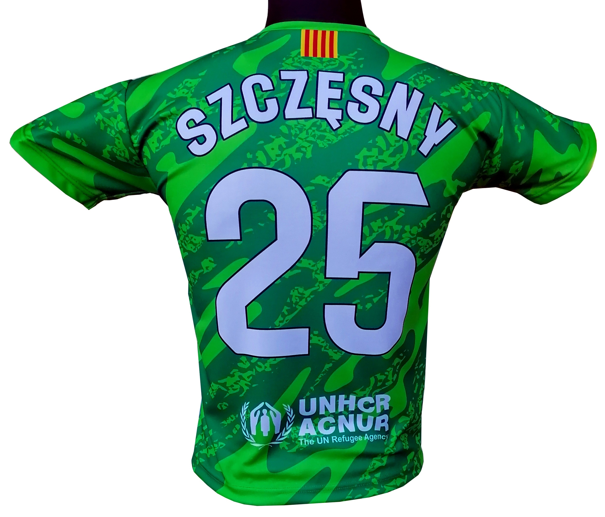 Koszulka bramkarska t-shirt piłkarski Szczęsny klubowy :: wzrost 128 cm