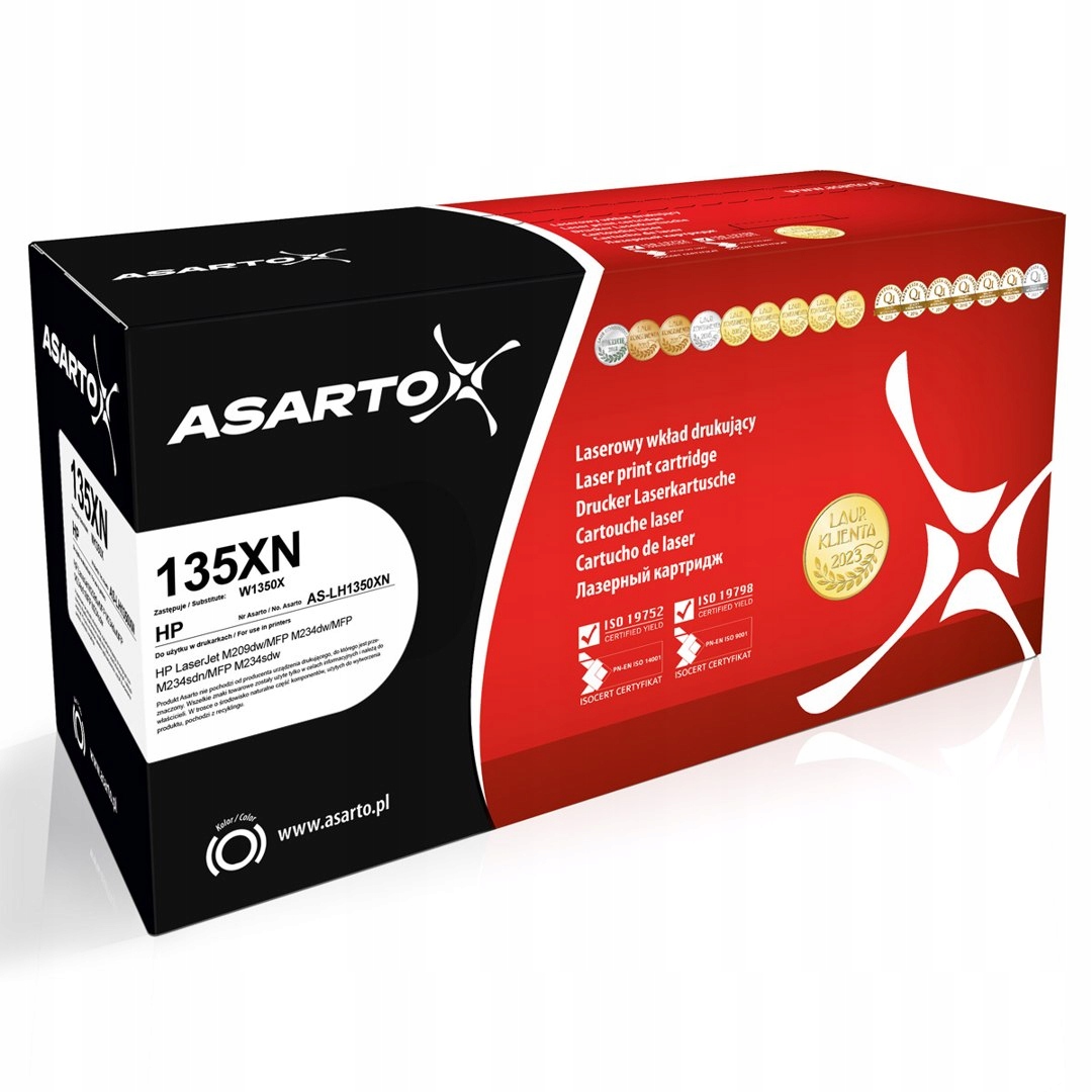 Toner Asarto do Hp 135XN W1350X 2400 str. black