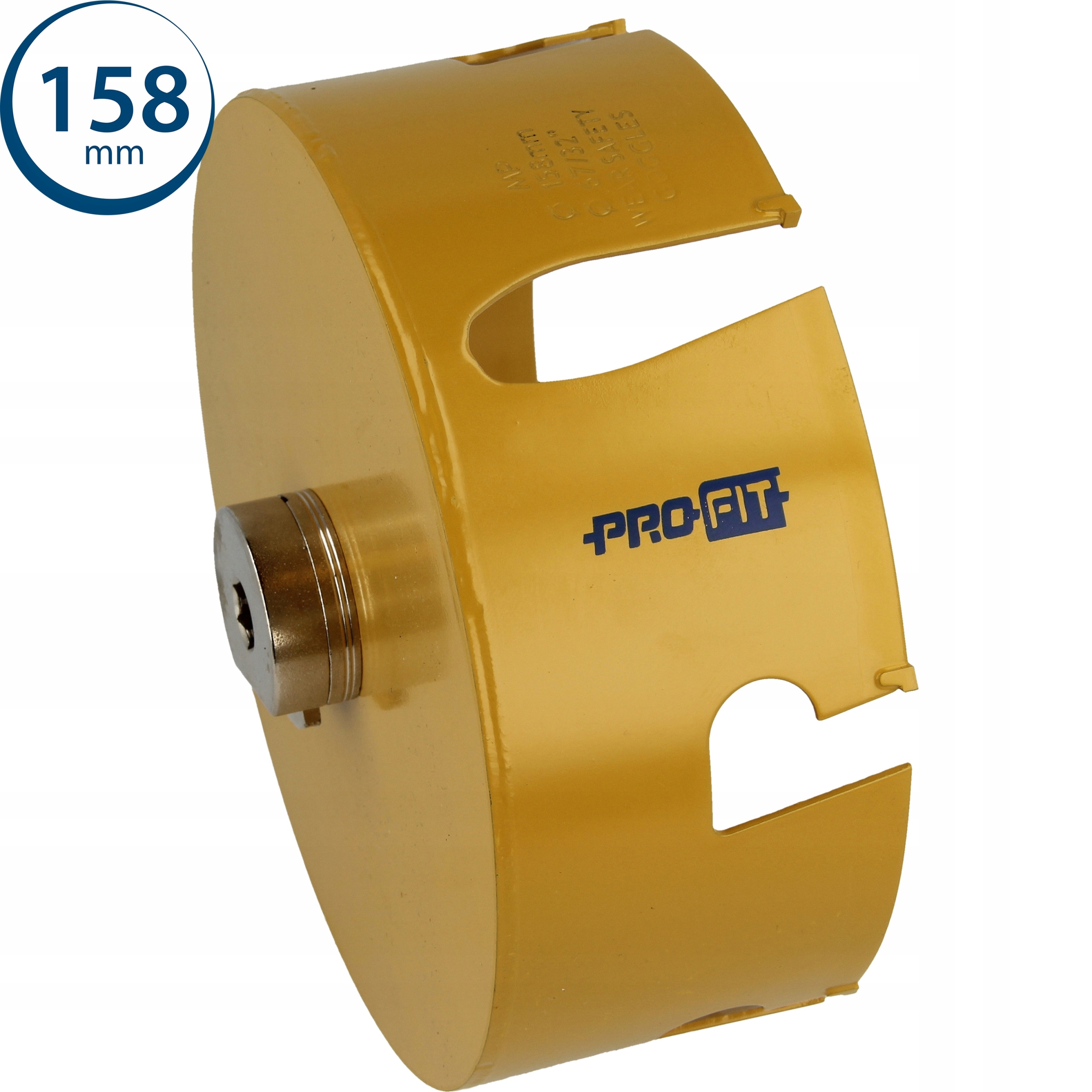 158 mm víceúčelová Korunkový Vrták Click&Drill