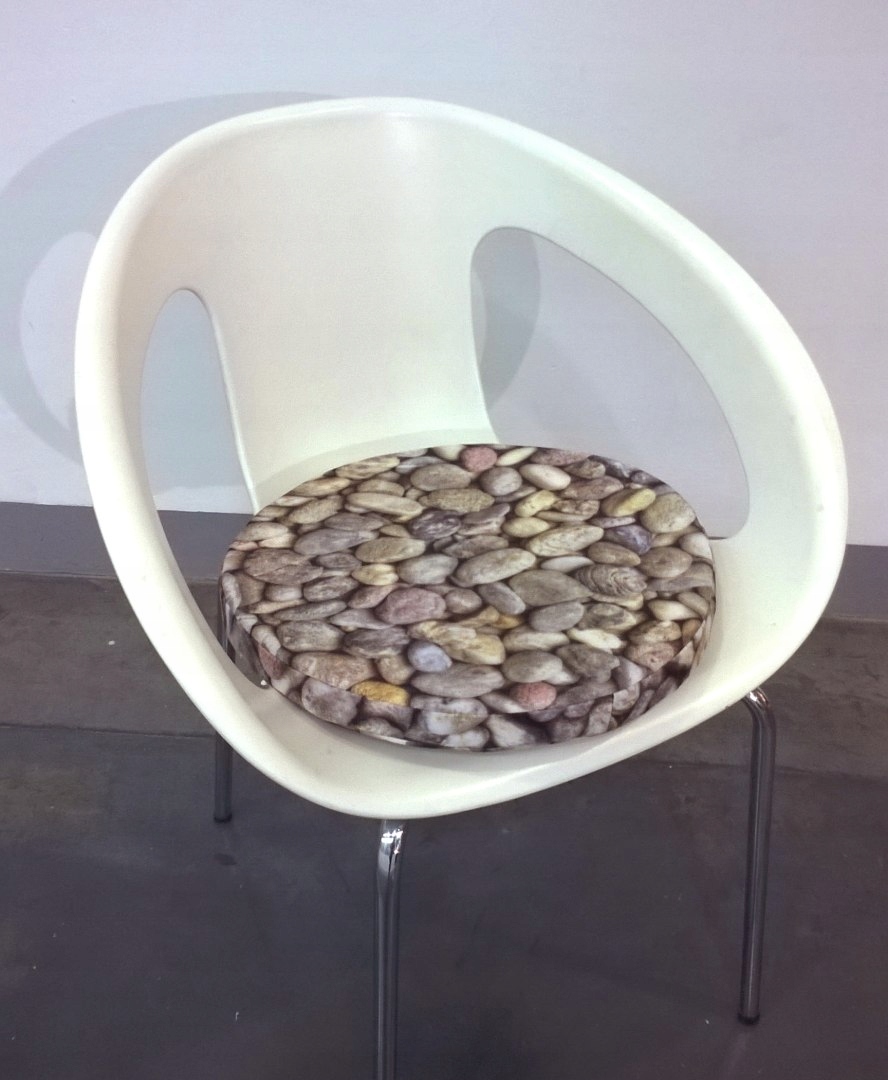 Poduszka RING na krzesło KAMYKI Marka Bertoni