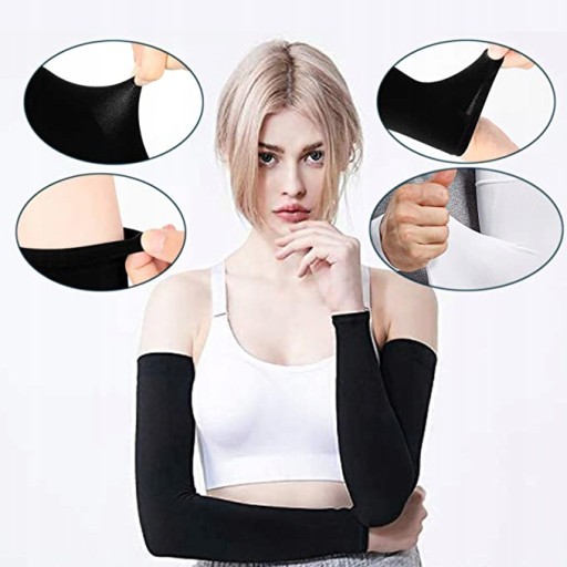 RĘKAWY PRZECIWSŁONECZNA CHŁODZĄCE RĘCE RĘKAWÓW 2x Marka inna