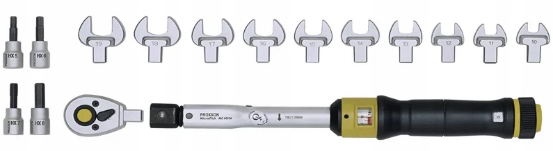 

Klucz dynamometryczny Proxxon 12-60 Nm 3/8 23341