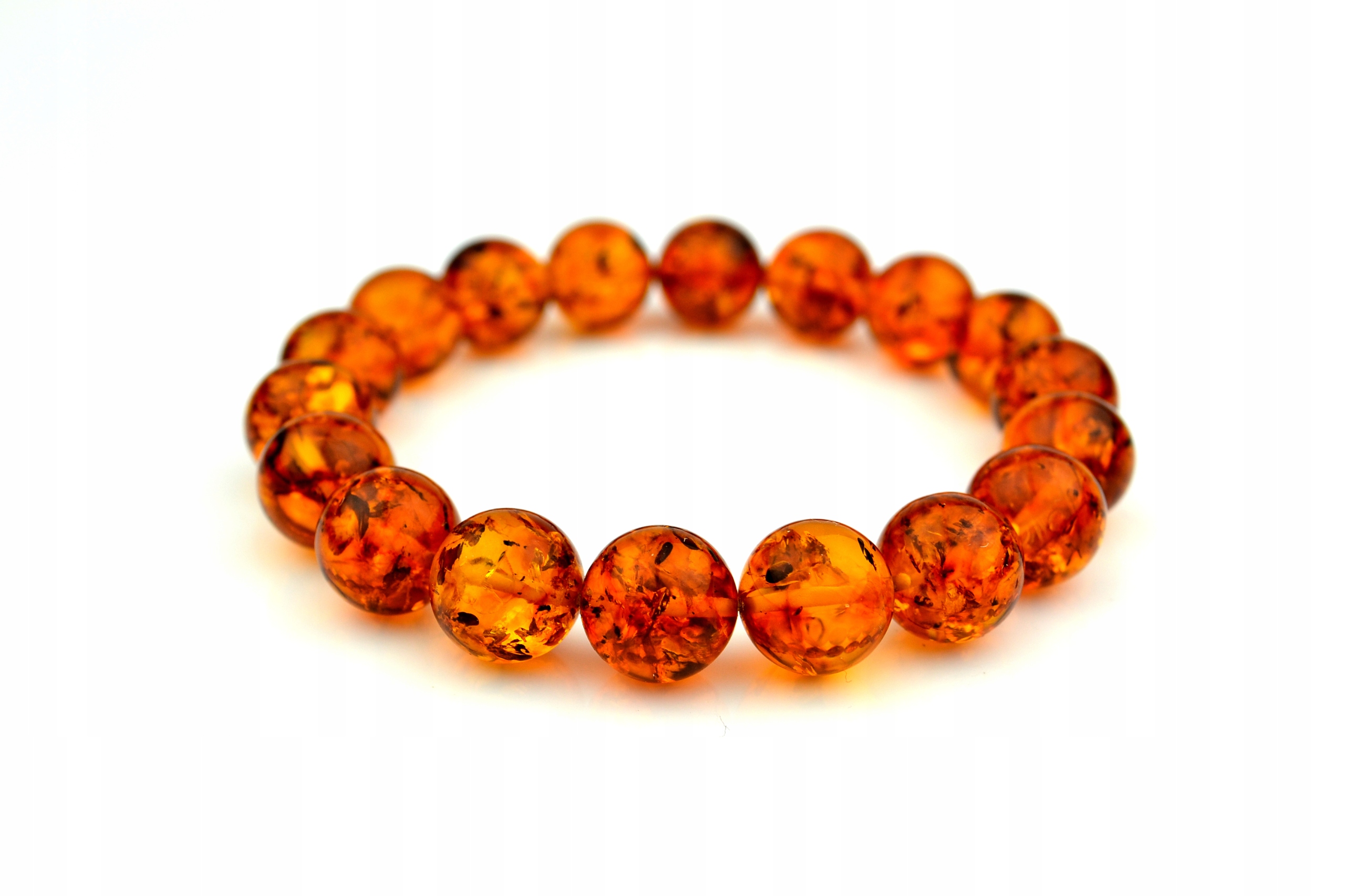 Náramek Z Jantaru S Koňakovou Kuličkou