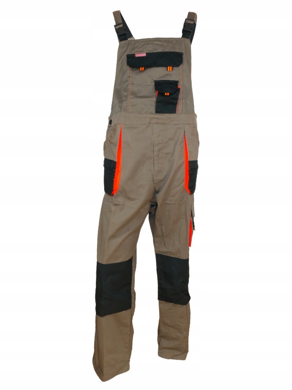 Spodnie robocze ogrodniczki Better Bassic kolor olive rozmiar ML