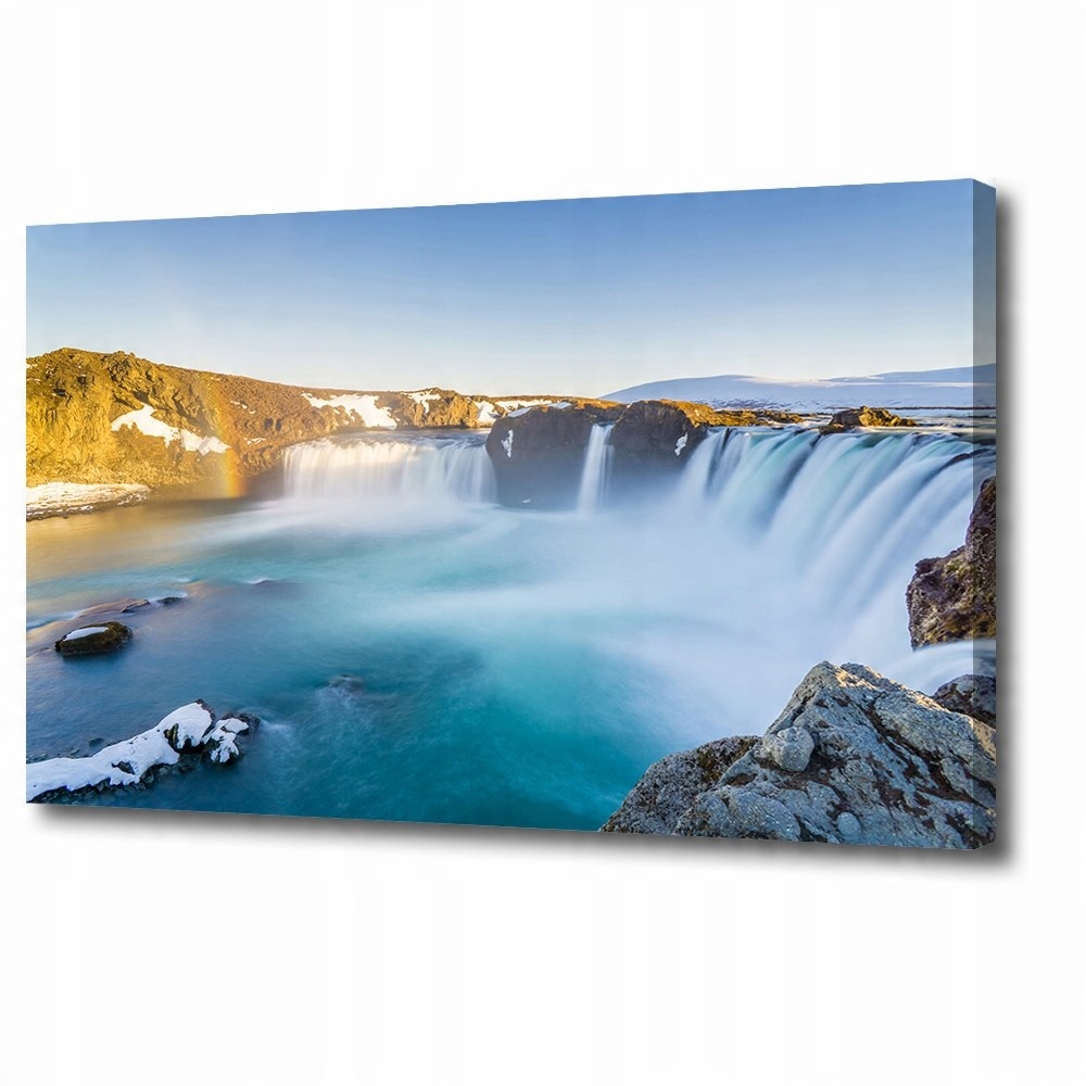

Obraz canvas na ścianę Wodospad Islandia 120x80