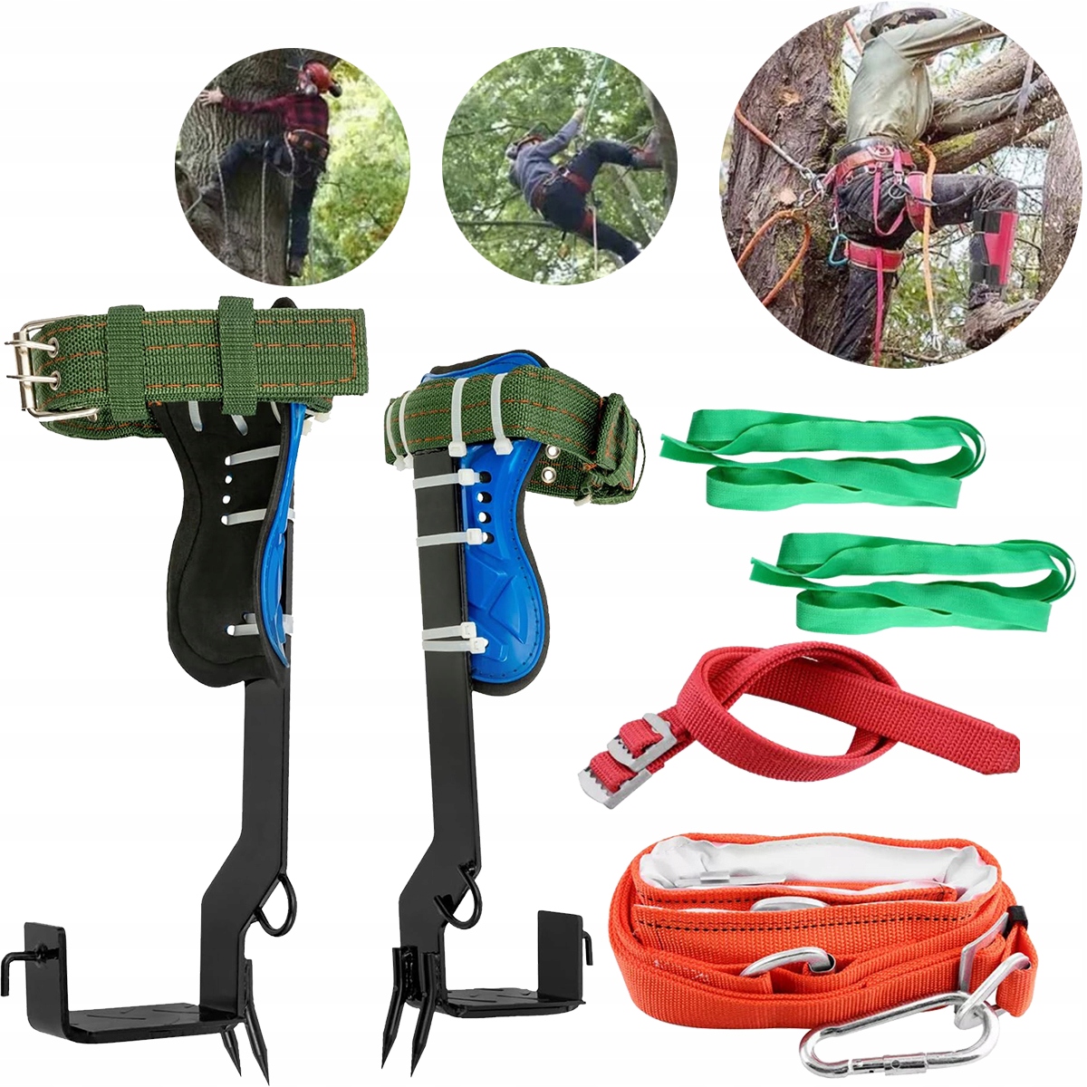 Kolce do wspinaczki na drzewa Zestaw Solidne narzędzie do wspinaczki na słu