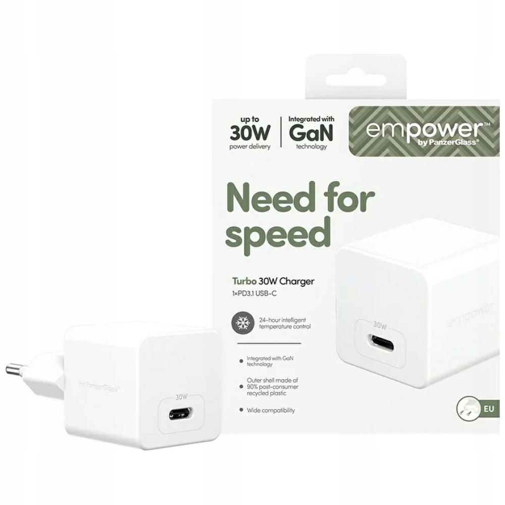Síťová Nabíječka Empower By Panzerglass Turbo 30W Usb-c