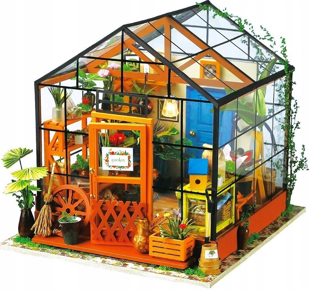 

Diy Miniaturowy Domek Szklarnia