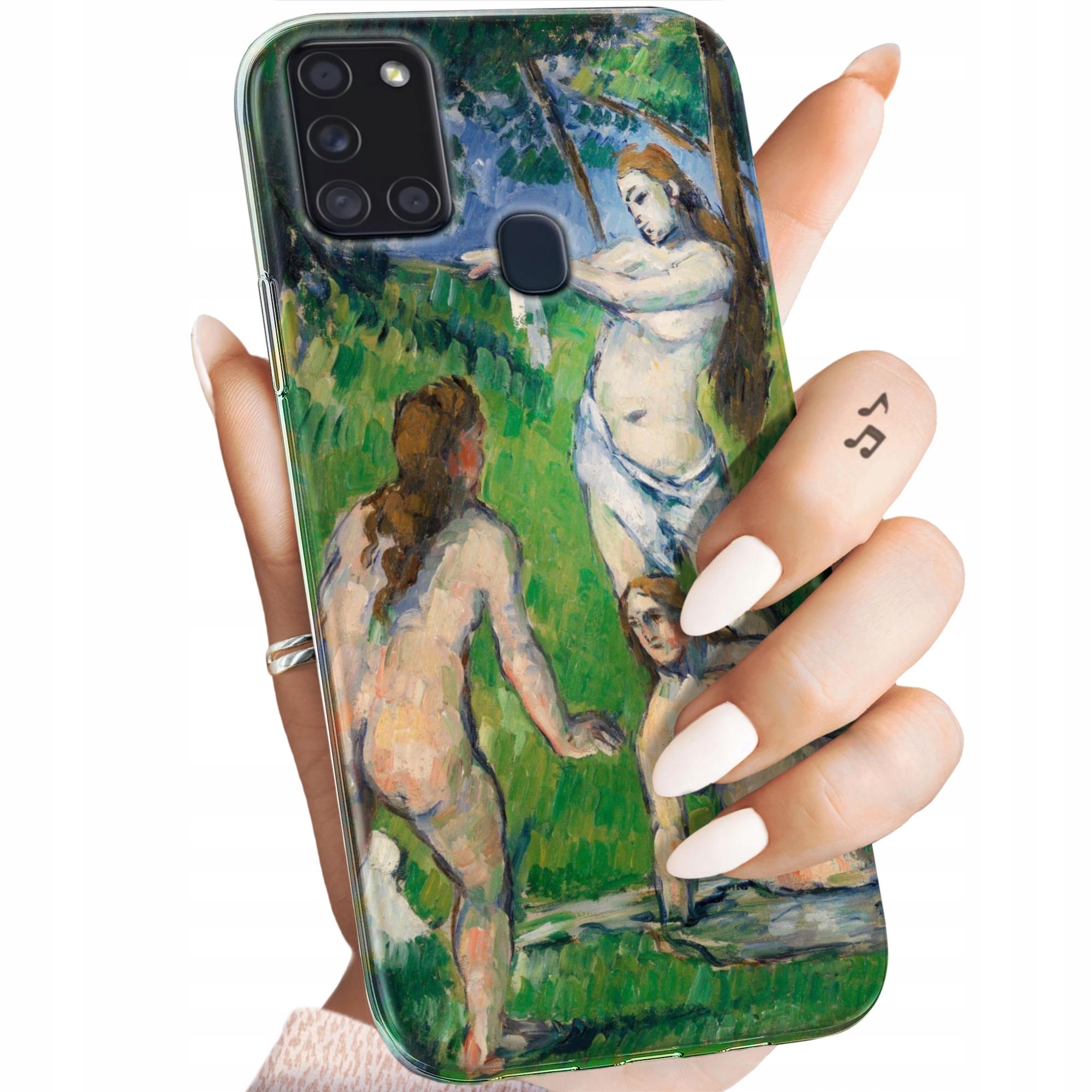 Etui Do Samsung Galaxy A21S Paul Cezanne Pejzaż Portret Obudowa Case
