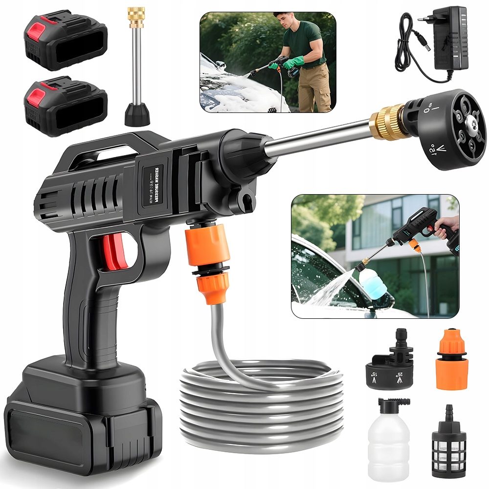 Bezdrátová Vysokotlaká Myčka, Přenosná Vysokotlaká Myčka