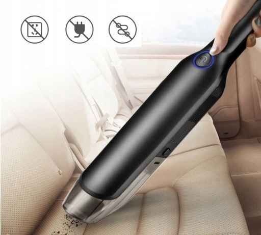 Mocny odkurzacz samochodowy bezprzewodowy CZK-6650 ręczny USB Producent bez marki