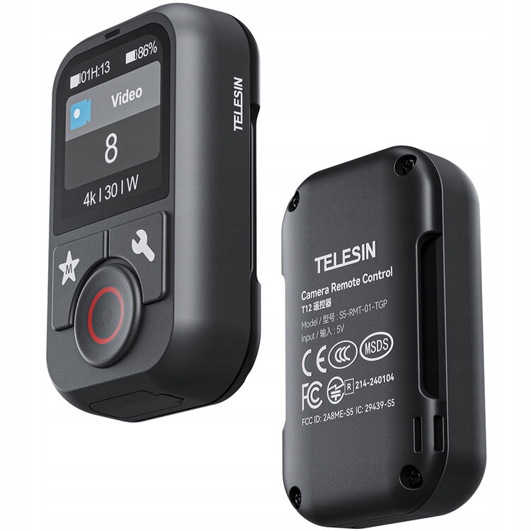 Bezdrátový dálkový ovladač pro kamery GoPro Hero 13 12 11 10 9 8 Black