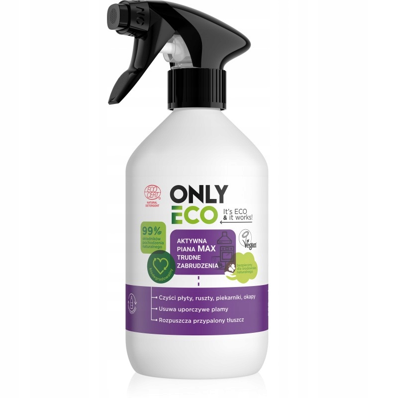 

Only Eco Aktywna piana trudne zabrudzenia 500ml
