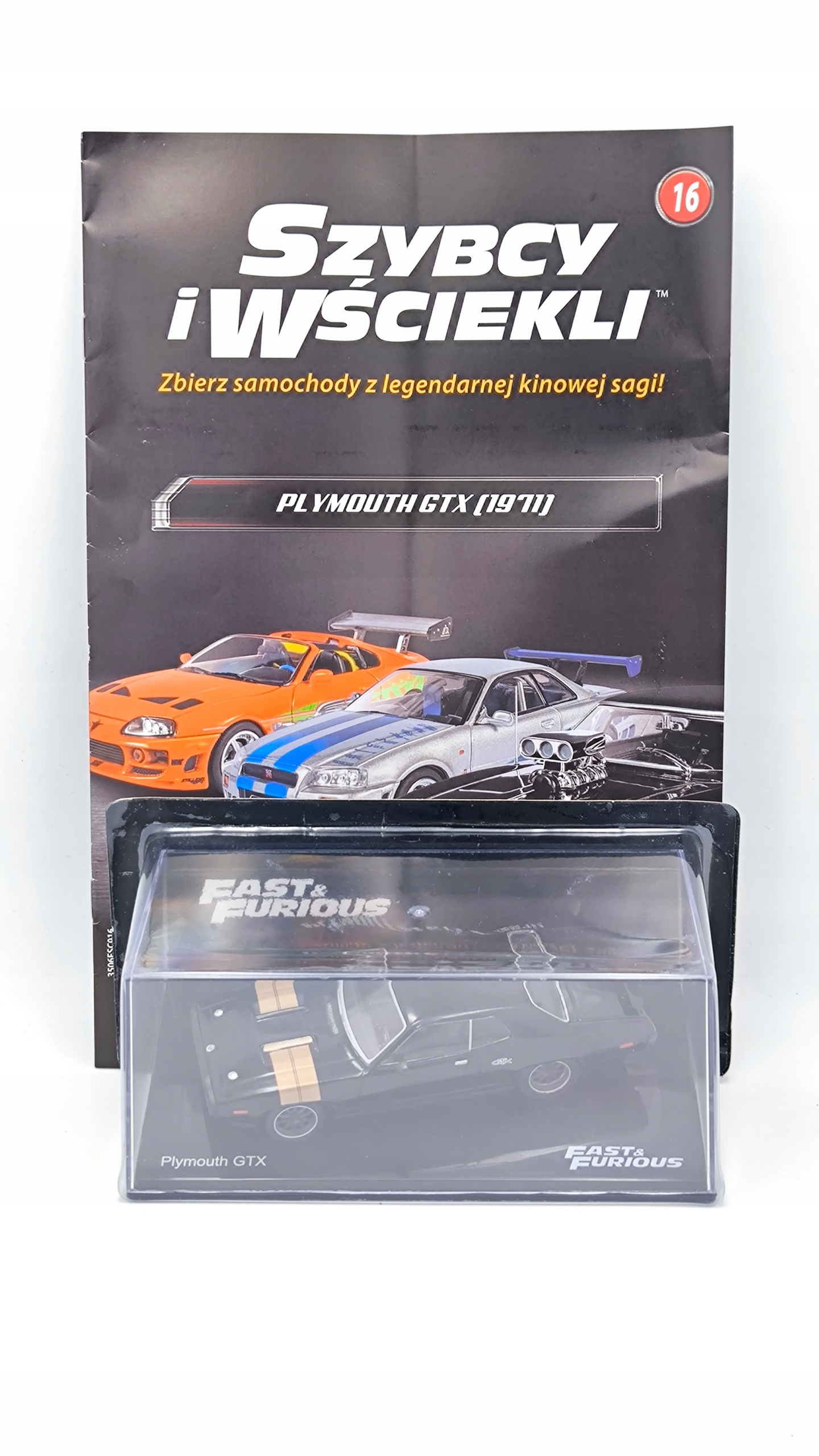 Rychle a zběsile Plymouth Gtx 1971 1:43 Deagostini #16