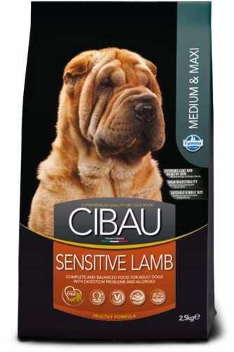 Levně Cibau Sensitive Lamb střední/max 2,5 kg