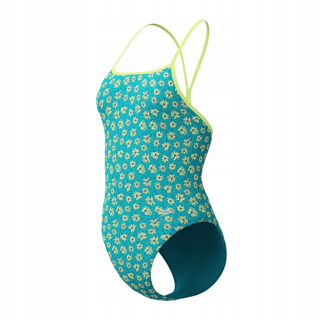 Dámské jednodílné plavky do bazénu Speedo Printed Turnback D34