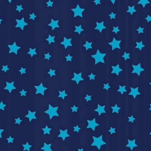 Dýha samet velur Hvězdičky 45x500cm 293-0002