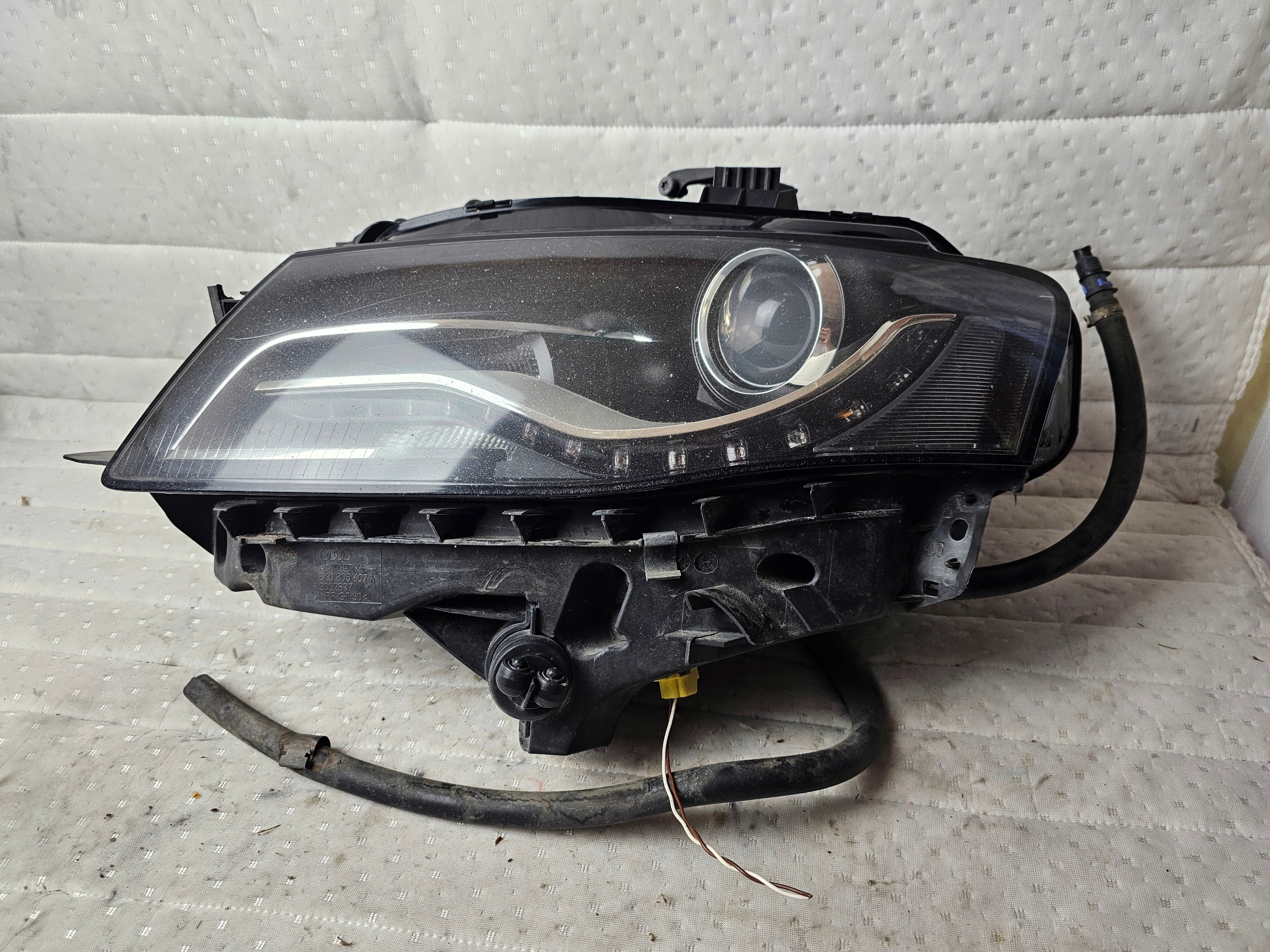 фара левая передняя Audi A4 B8 8K led ксенон распылитель воды европа