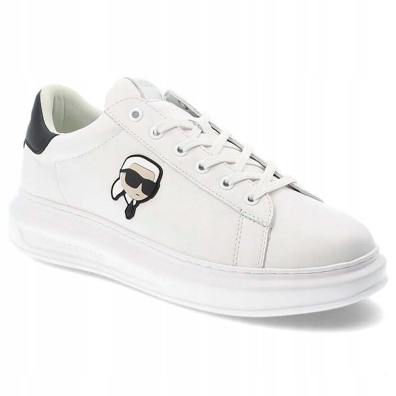 Bílé tenisky Karl Lagerfeld Stylové pánské boty Premium