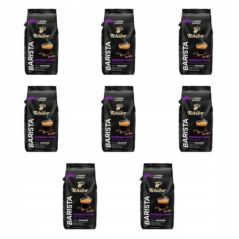 Tchibo Barista Espresso Dark 1000 g X8