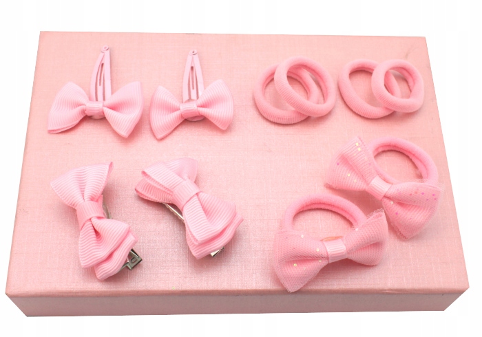 

Zestaw Ozdób Do Włosów Dla Dziewczynki Pudrowy 8