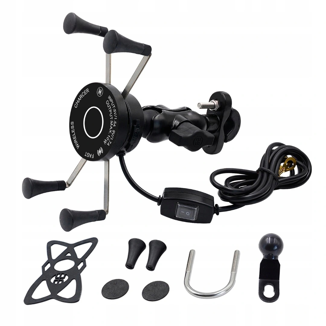 UCHWYT MOTOCYKLOWY MOTOCHAMP INDUKCYJNA QC 3 0 Manufacturer other