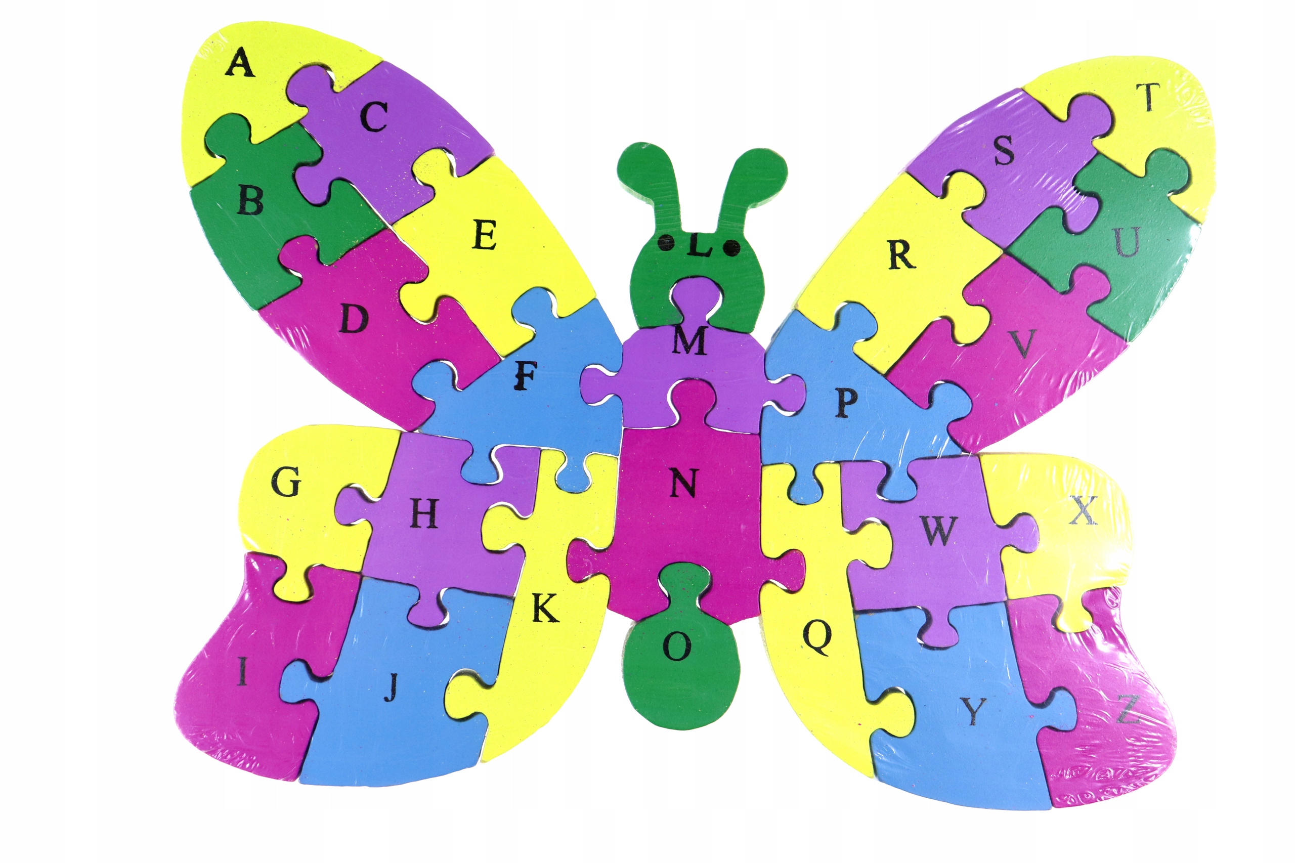 Puzzle Edukacyjne Układanka Drewniane WZOR23 26el Marka inna