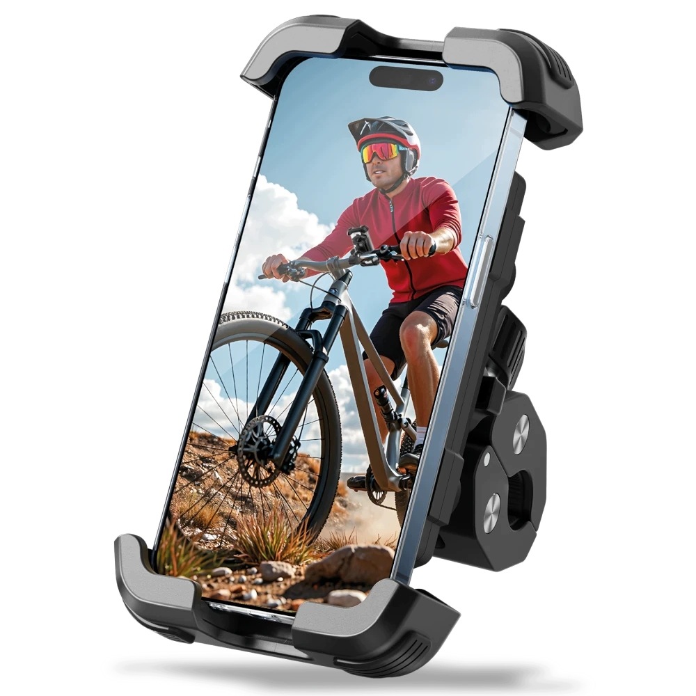 Uchwyt Rowerowy Na Telefon Do Motocykla Regulowany Grubości 17 MM