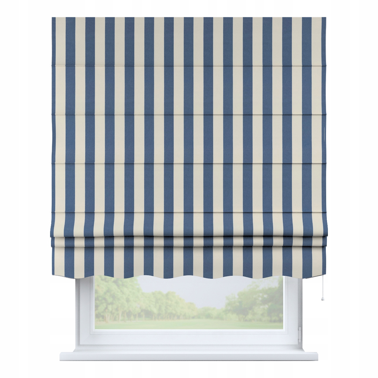 Hotová římská roleta Florencie 110 x 150 cm modrá