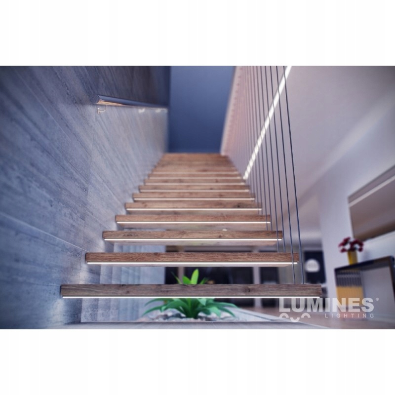 Klosz do profilu LED 2m PVC mrożony Marka Lumax