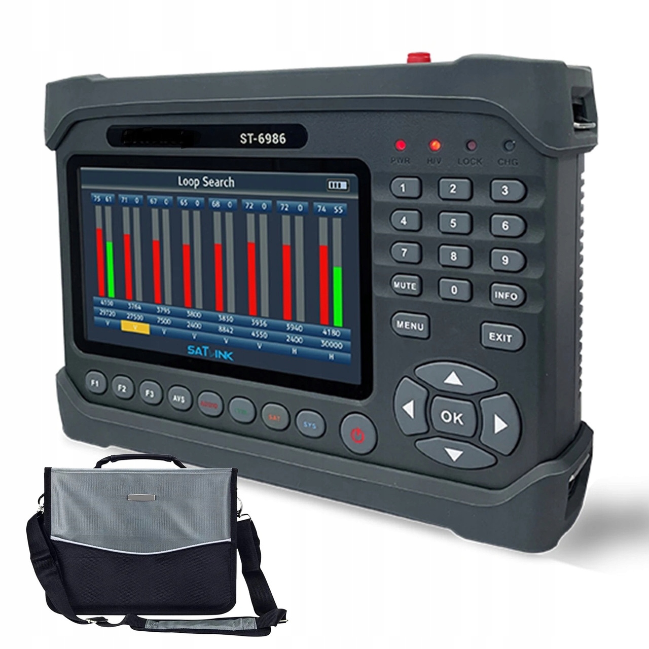 Miernik DVB-T/T2/C DVB-S/S2 ST-6986 Hevc Signal