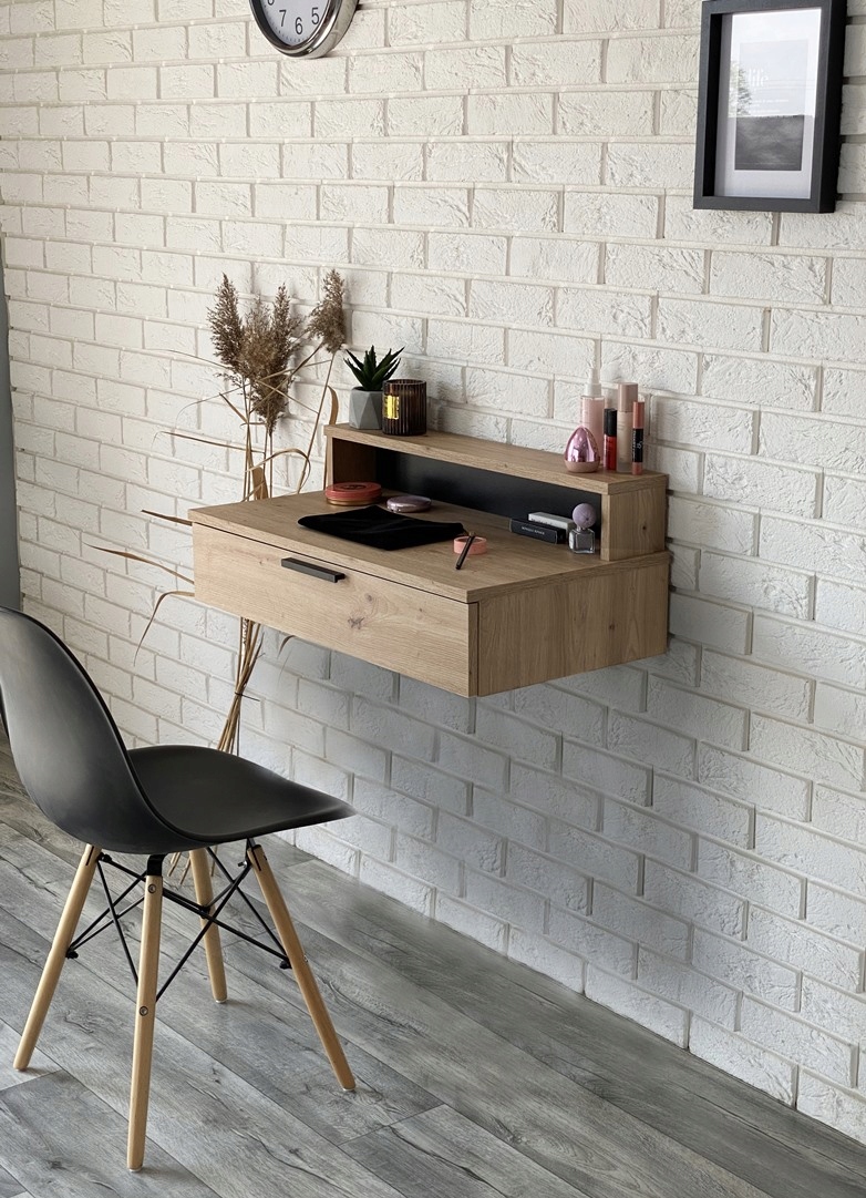 TOALETKA KONSOLA WISZĄCA LENA PLUS DĄB ARTISAN Marka inna