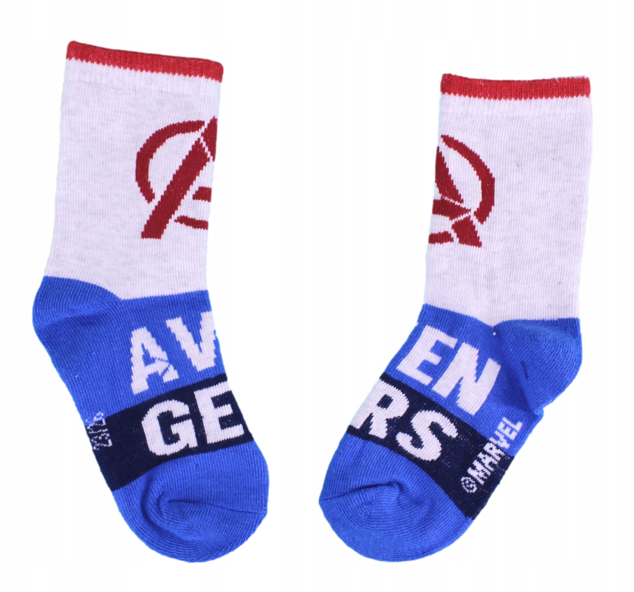 

Skarpetki Chłopięce 23/26 Avengers 2-3 Lata