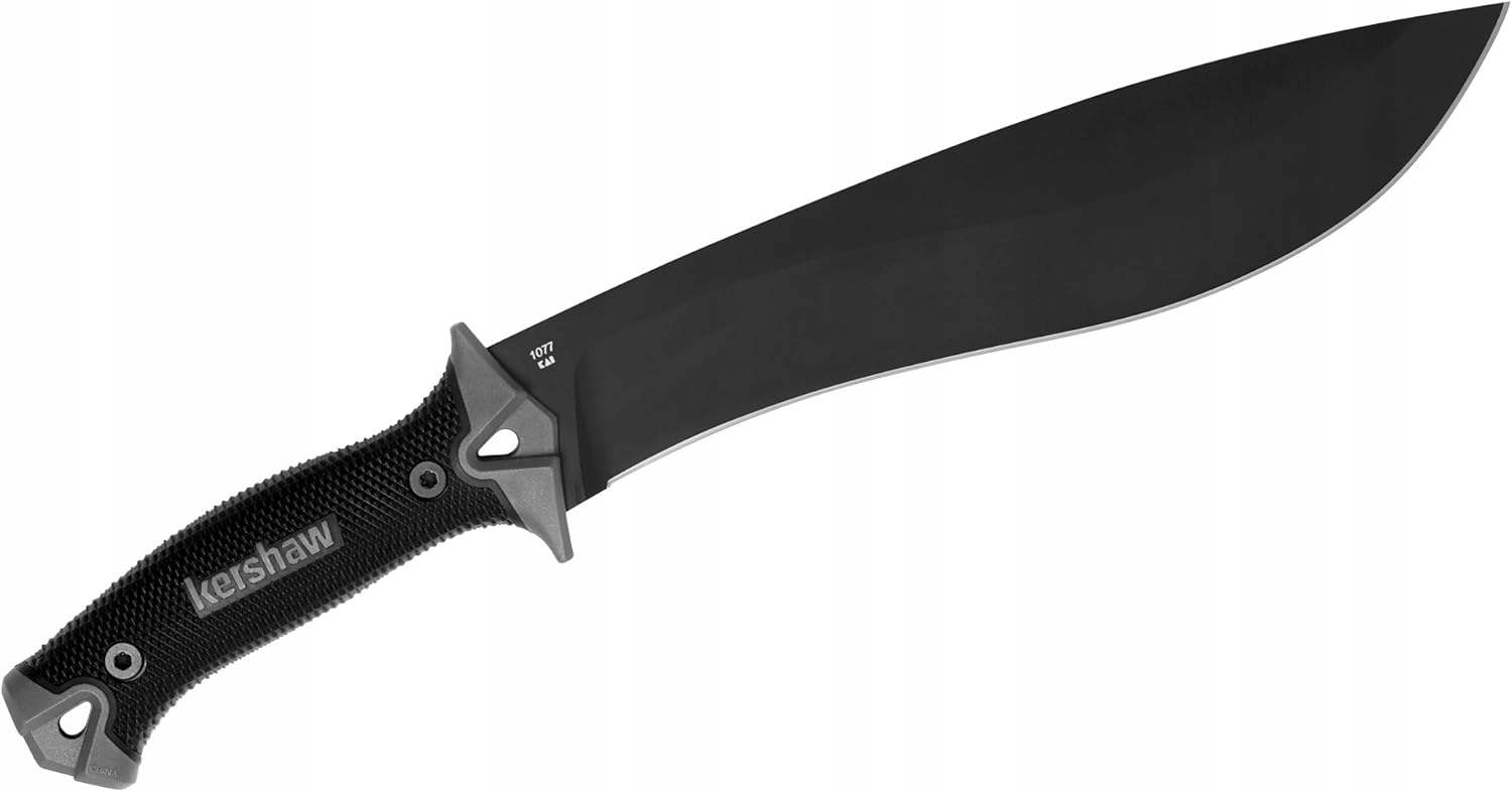 Ostra Maczeta Taktyczna Kershaw Camp 10 Czarna Model 1077 Black Z Pochwą