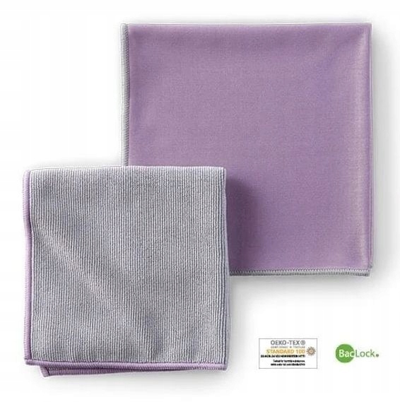 Norwex Sada: Utěrka na sklo Utěrka Enviro s BacLockem, fialová, originál