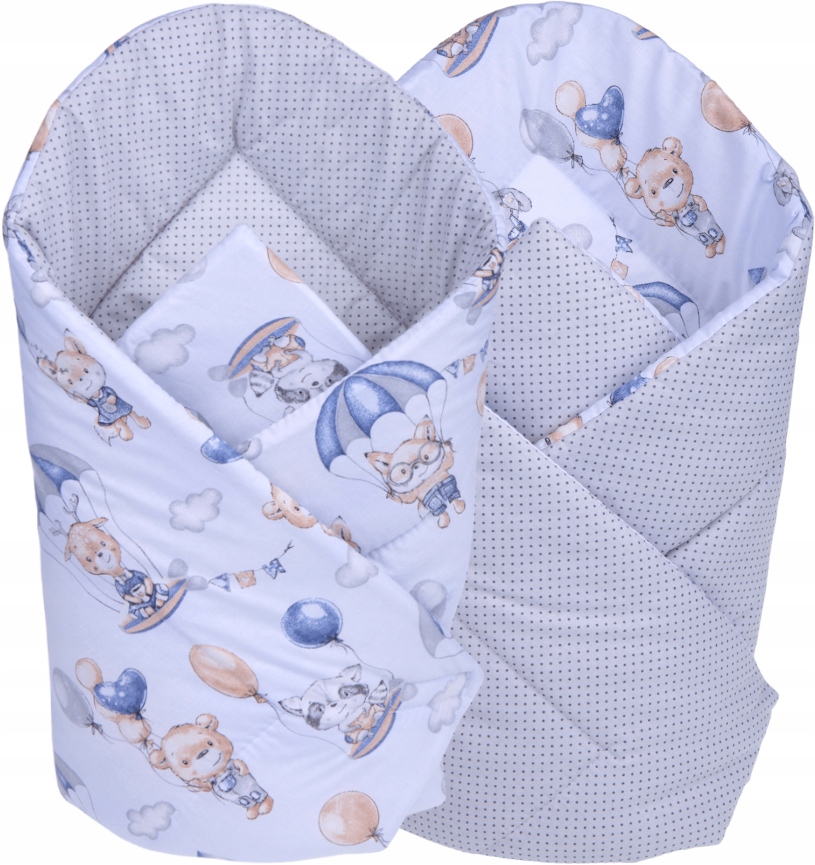 

Babymam Becik Rożek Niemowlęcy Bawełna Dwustronny