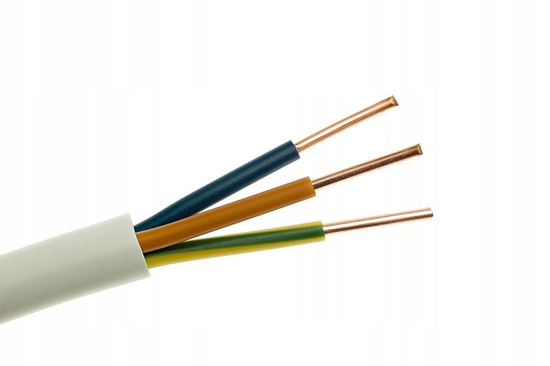 Przewód Okrągły instalacyjny Ydy 3 x 1,5 100m