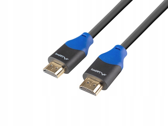 KABEL HDMI 1,8m M/M V2.0 4K@60Hz 100% CU GOLD HQ Marka Lanberg